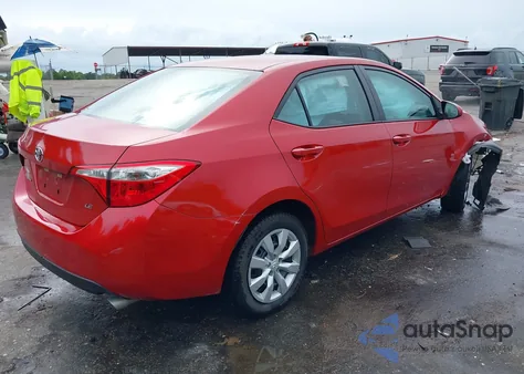 2016 Toyota Corolla Le из США, поврежденный, VIN 5YFBURHE4GP427067